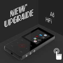 Портативный музыкальный плеер с сенсорным экраном MP3-плеер со встроенным динамиком fm-радио рекордер электронная книга шагомер 8 Гб черный