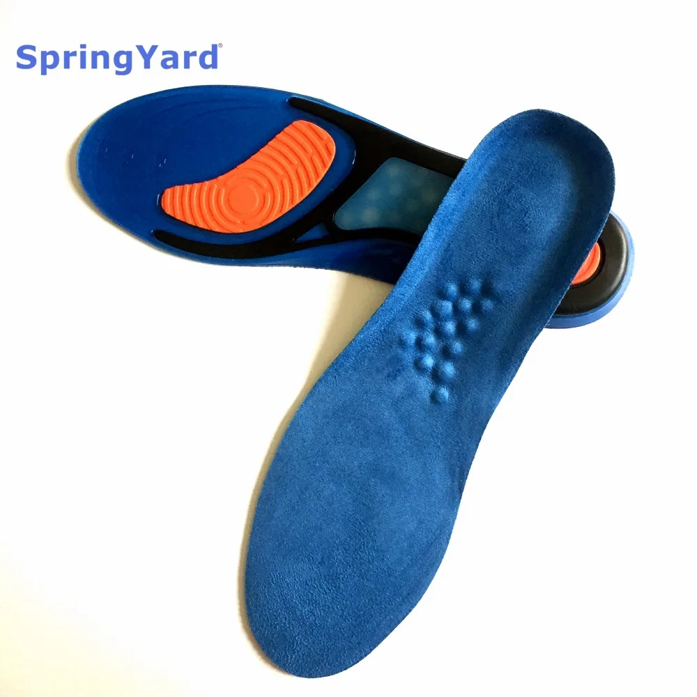 SpringYard гель + замши новейших шок Абсорбирующая Подушка массируя Бег Баскетбол