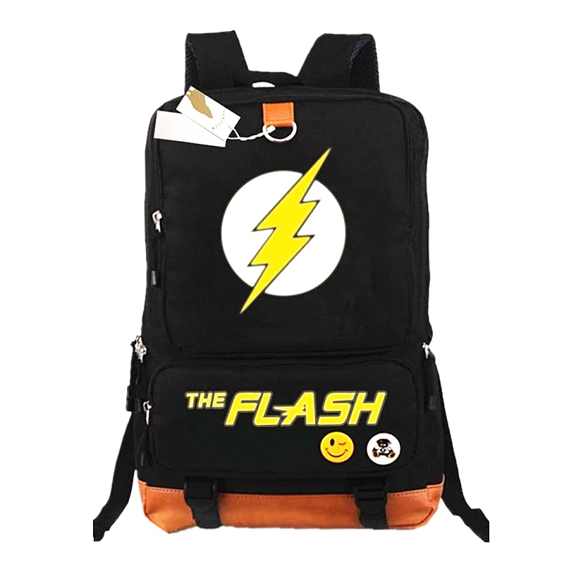 

New 2019 Popular Marvel Movie Stars flash light Backpack Laptop bag Teenagers Backpacks School Bags Mochilas Travel Rucksacks