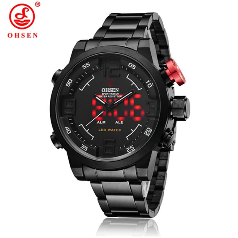 army led quartz watch