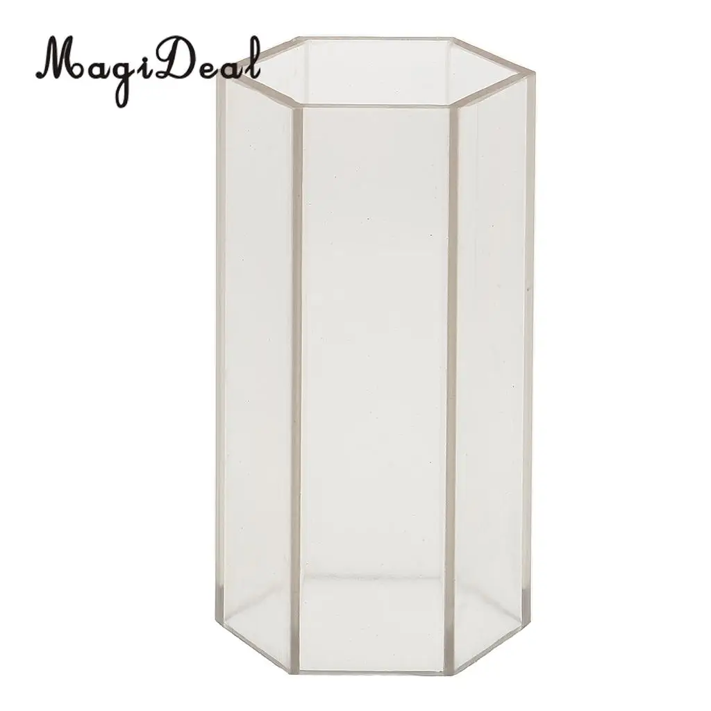 MagiDeal Hexagon Shape Candle Mould Soap Mold for DIY Candle Making Handmade Soap DIY Accessories Home Decor