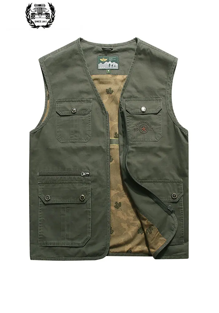 M~ 4XL мужской жилет размера плюс, одежда, весна, безрукавка, много карманов, хлопок, жилет, дышащая сетка, жилет для рыбалки