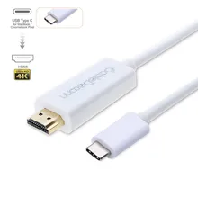 USB C to HDMI 4K Cable Adapter USB 3.1 Type C Convertor 3m 5m for Mac book Google Chromebook Pixel Laptop Video Audio Cable rs232 to usb convertor cable