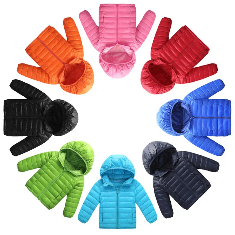 

2019 New Children's Cotton Clothes Thick Warm Hooded Zipper Coat Men And Women Baby Winter Coat