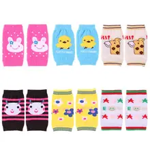 Baby Kids Animals Socks Anti-Skid Crawling Cartoon Knee Pad Short Leg Warmers Safety Crawling Elbow Cushion Baby Kneecap