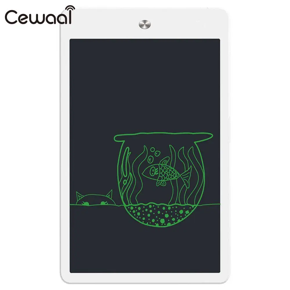 Cewaal 1" дюймов ЖК-дисплей электронный цифровой записи Планшеты Memo Pad Доски для записей живопись Панели прокладки рисунок с кнопка блокировки