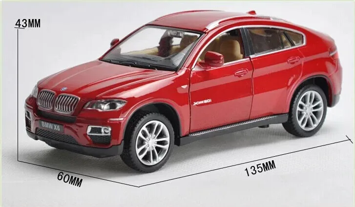 132 Alloy Car Model For BMW X6-24
