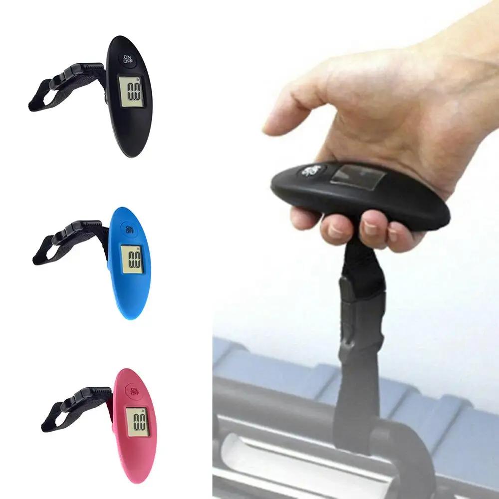 

Portable Digital Electronic Luggage Scale LCD Display Travel Handheld Weighing Luggage Scale Weight 40kg Hanging Scale