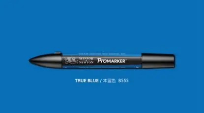 Winsor Newton Pro Marker Blue Tone