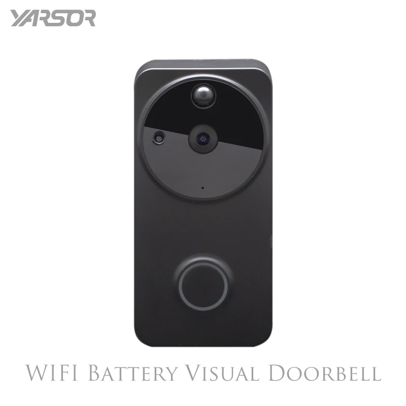 S8 Смарт Wi-Fi Безопасности Дверной звонок с визуальной Запись низкая Мощность потребление удаленного наблюдения за домом Ночное видение