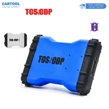 2016 Новый VCI TCS CDP scan tool pro сканер 2014 R2 R3 нет bluetooth опционально Белый и Синий Multi-язык с Картонной Коробке