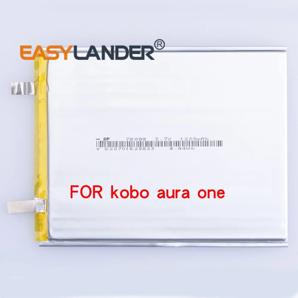 lichten verlangen gastvrouw 3.7V 1200Mah Oplaadbare Li Polymer Li Ion Batterij Voor E Book Reader Kobo  Aura Een Batterij E Inkt Batterij|Vervangende batterijen| - AliExpress