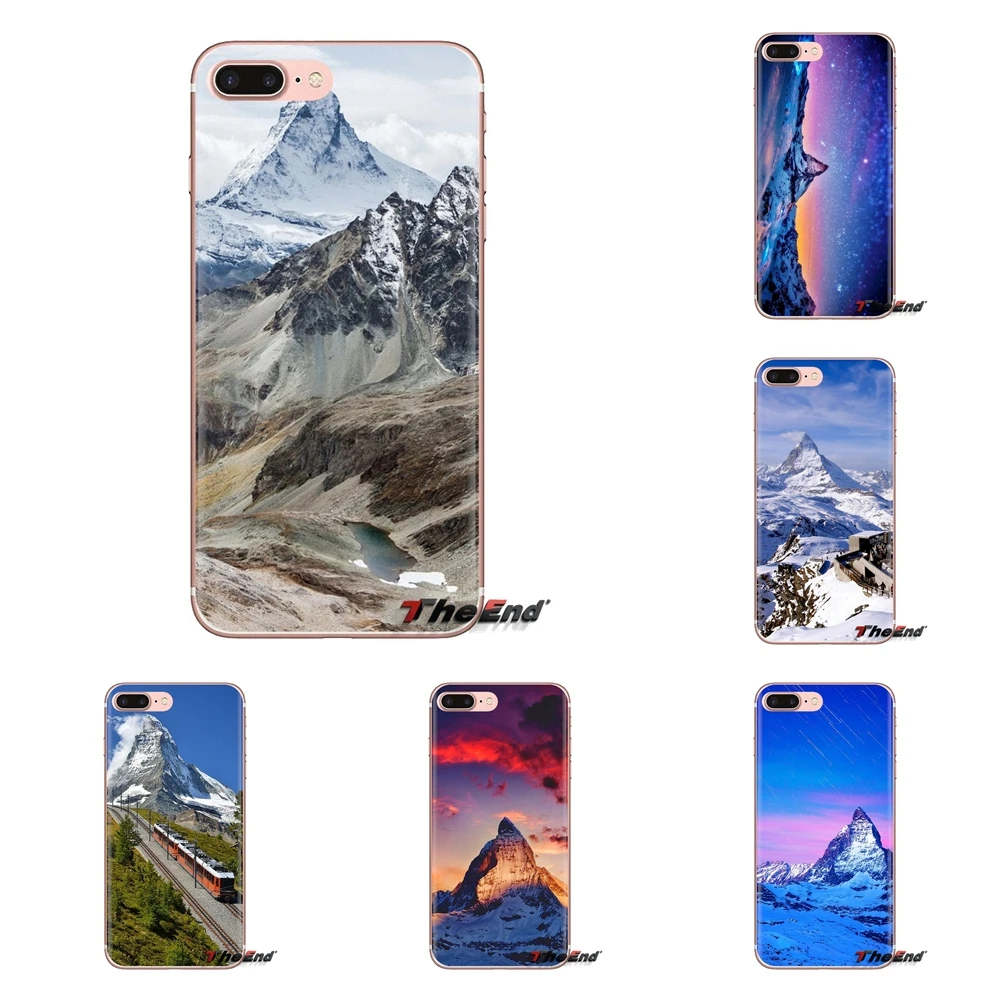 Швейцария Sunset Mountain для iPod Touch Apple iPhone 4 4S 5 5S SE 5C 6 6S 7 8 X XR XS Plus MAX мягкие прозрачные