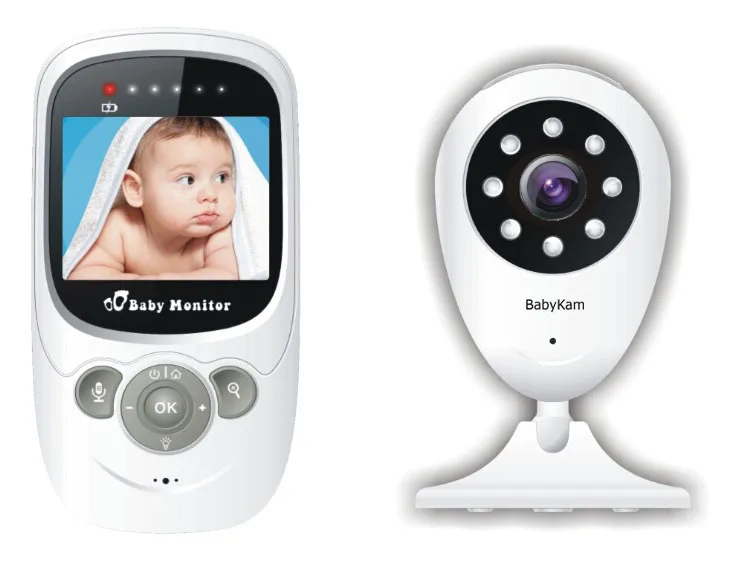BabyKam 2 4 дюйма беспроводной детский монитор видео Nany камера безопасности ГГц Bebe