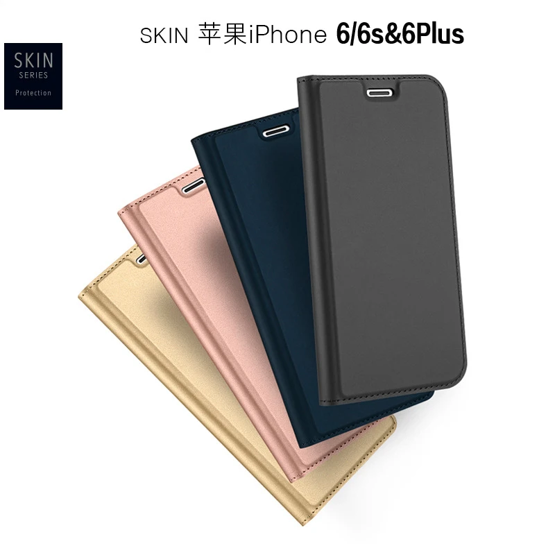 

DZGOGO For Apple iPhone 6 6s Plus Flip Wallet Leather Magnetic Wallet Case Cover