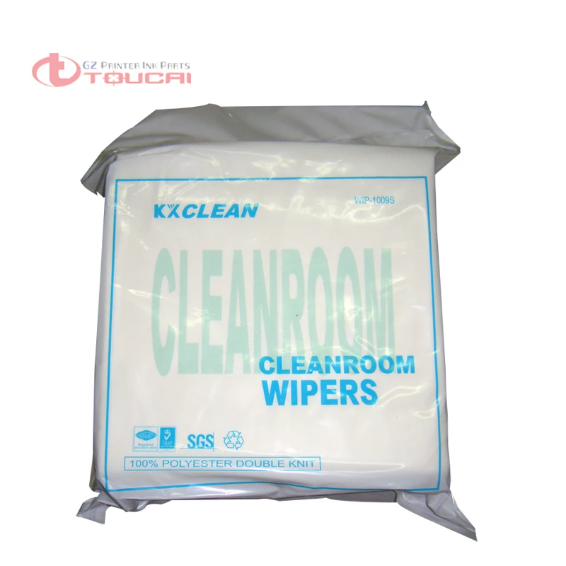 

150pcs/bag 9'*9' cleanroom wiper for roland mimaki mutoh infiniti gongzheng witcolor human challenger printer duct cloth