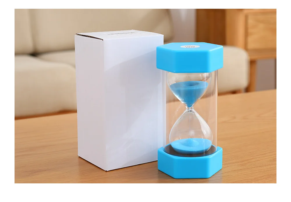 Песочные часы 30 минут песочные часы пластиковые песочные часы 60 минут 15 20 часов аксессуары для украшения дома подарки для детей LJSL-S