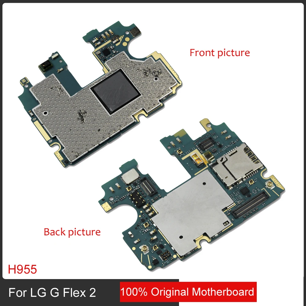 С полным чипом для LG G Flex 2 H959 материнская плата 32 ГБ, 16 ГБ разблокирован для LG H955 логические платы с системой Android