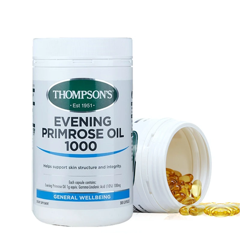 

Thompson's Evening Primrose Oil 1000 mg 300 capsule Free shipping