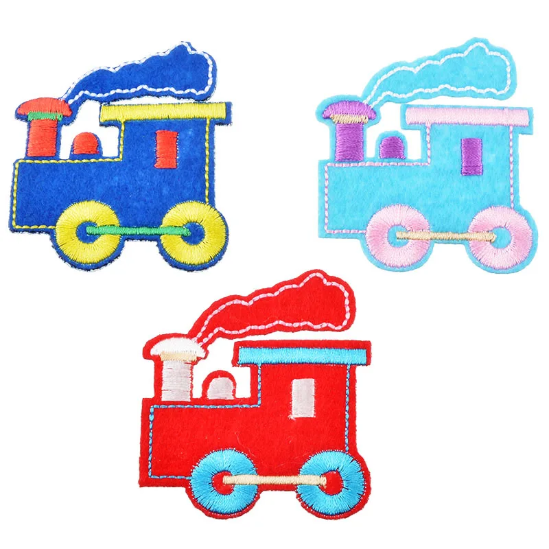 Buy FUNIQUE 3PCs/Set Train Patches For Kids Clothing