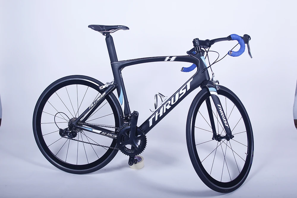 

TRIDENT 2019 Complete bicycle road carbon frame 22-speed frame black red chameleon accepts custom paint