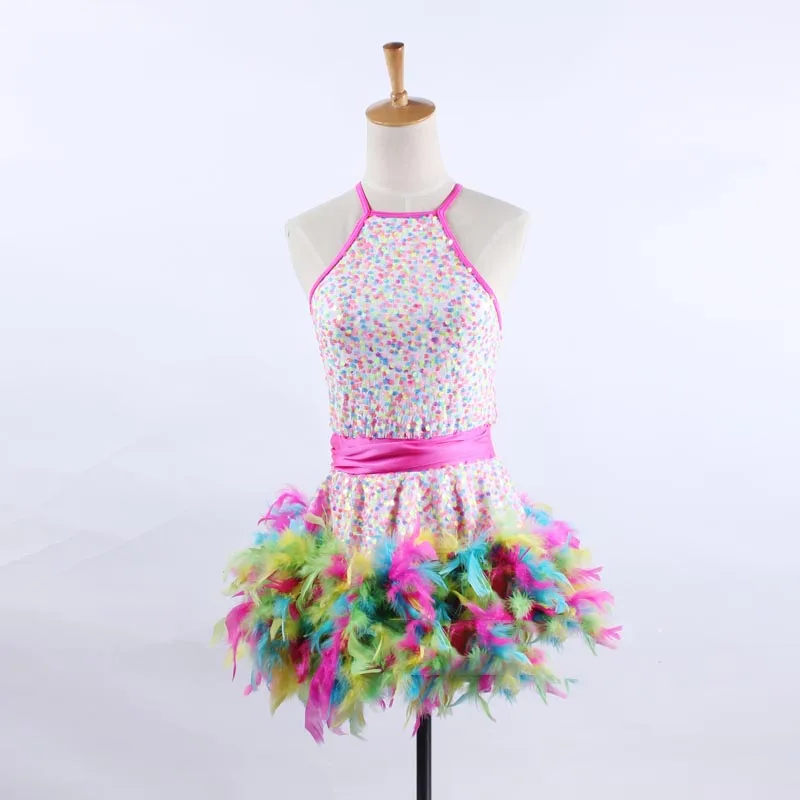 Grosshandel Ballettkleid Kinder Bunte Pailletten Feder Tutu Rock Kinder Dancewear Professionelle Ballerinas Frauen Ballettkleidung Dnv11223 Von Firstcloth 58 38 Auf De Dhgate Com Dhgate