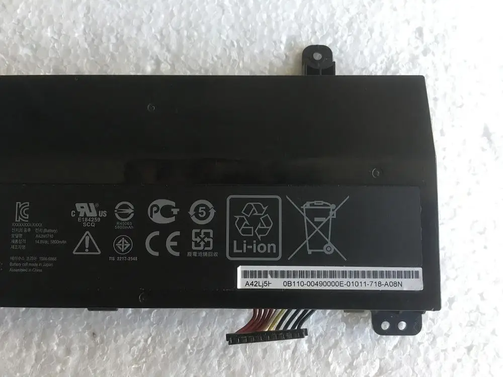 SupStone A42N1710 Аккумулятор для ноутбука ASUS GL702VI-1A GL702VI A42N1710-02 планшет A42LJ5F ноутбук Акку
