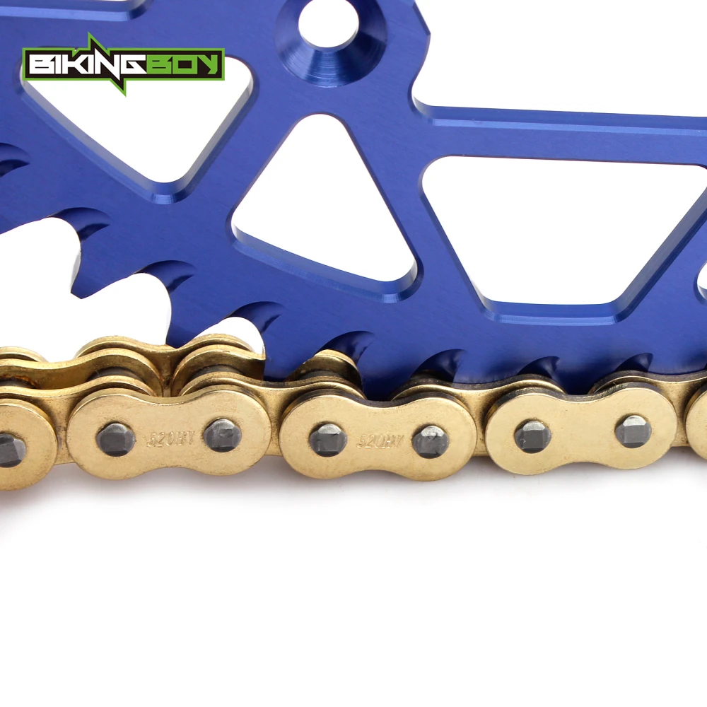 BIKINGBOY 12T Передняя 48 T 52 Задняя звездочка 520 120L X ring цепь для 13 12 11 10 09 08 07 YZ 250 99 16 WR450F 03 15