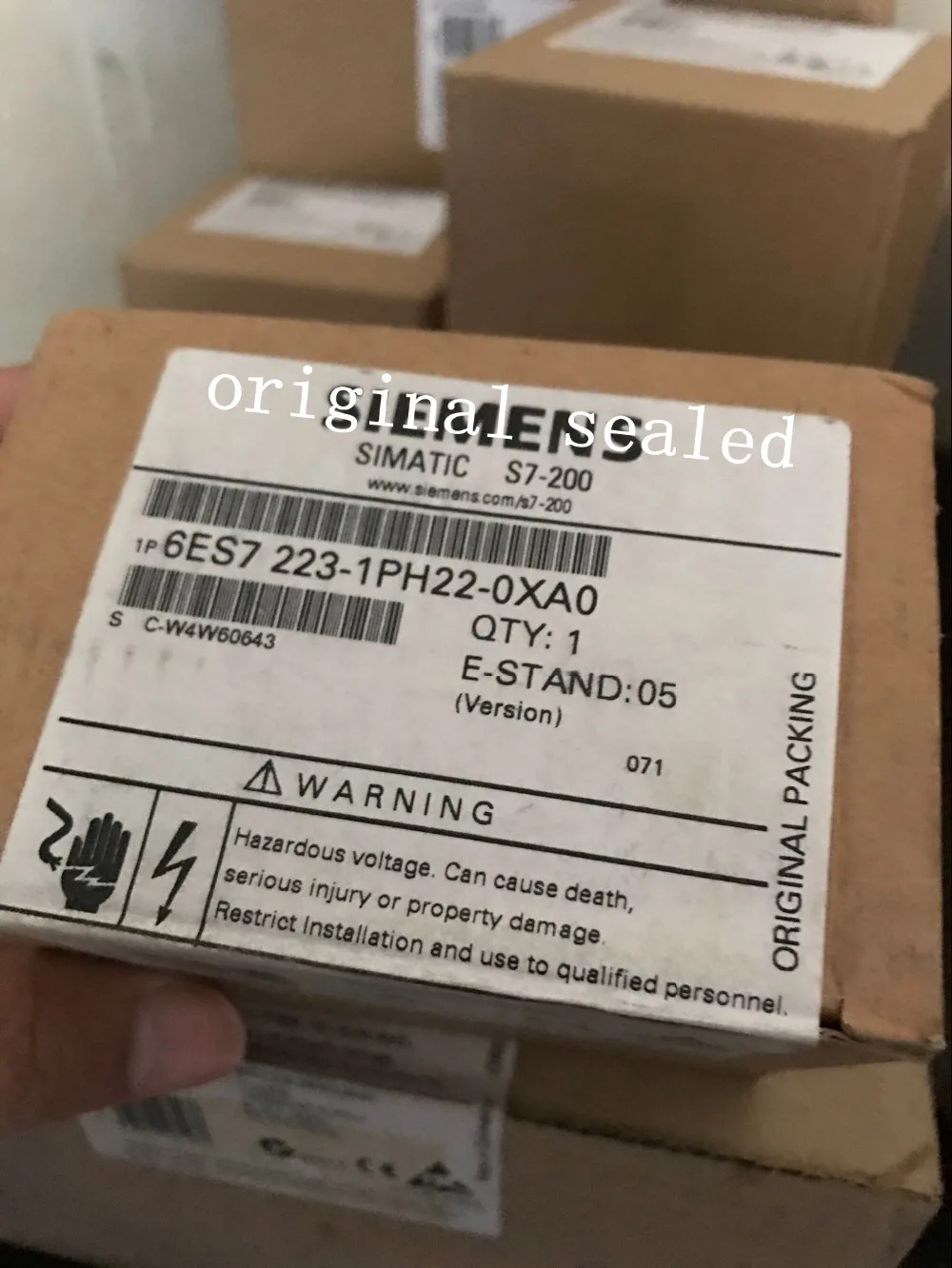 SIMATIC S7-200 DIGITAL I/O EM 223 Original sealed 6ES7223-1PH00-0XA0 6ES7223-1PH22-0XA0 | Обустройство дома