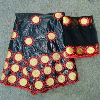 

Brocade Fabric Bazin Riche Getzner Material African Guinea Brocade Lace Fabric 5+2 Yards Mesh Lace Bazin Brocade dress hl80-43
