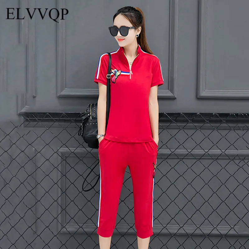 Sexy Two Piece Set Tracksuit Women Sweat Suits Tracksuits Plus Size