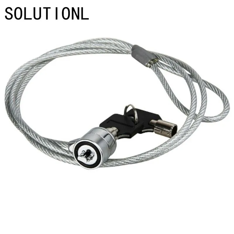 New Notebook Laptop Computer Lock Security Security Lock Cable Chain With Key