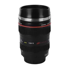 12 Unze Kamera Objektiv Tasse 24-105 Kaffee Reisebecher Thermos Neue Kaffee Objektiv Emulation Kamera Becher Tasse Bier tasse