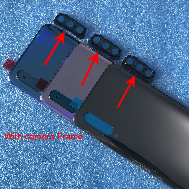 Для 6,3" Xiao mi 9 mi 9 mi 9 M9 mi 9 mi 9 Axisinternational стеклянная задняя крышка для батареи чехол с аденсивной наклейкой