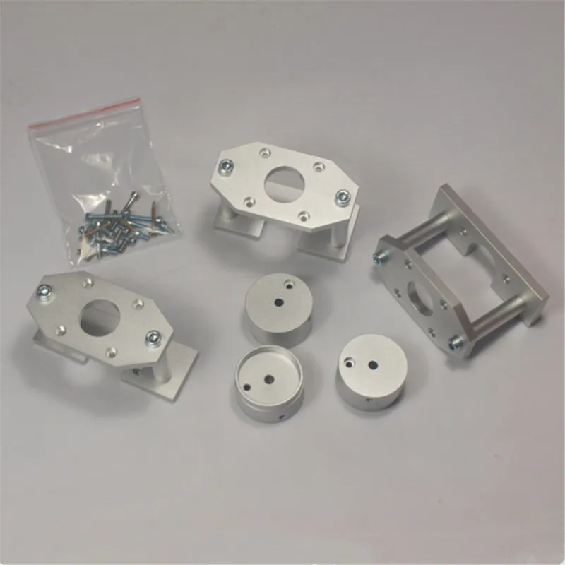 

NEMA17 PROXXON MF70 MOUNTING KIT FOR DIY CNC CONVERSION Silver Color