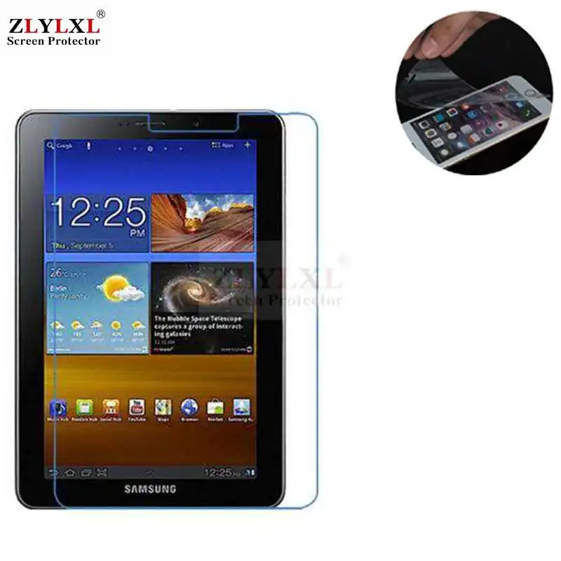 

2 pcs alot soft film for Samsung P6800 p6810 7.7" pad Tablet PC screen protector