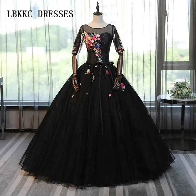Black Sweet 16 Dresses