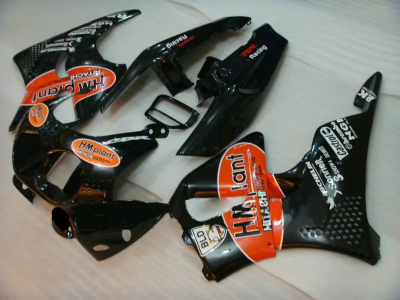 Черный комплект обтекателей из АБС-пластика для Honda CBR900RR 893 год 92 93 94 95 CBR893RR 1992 1993