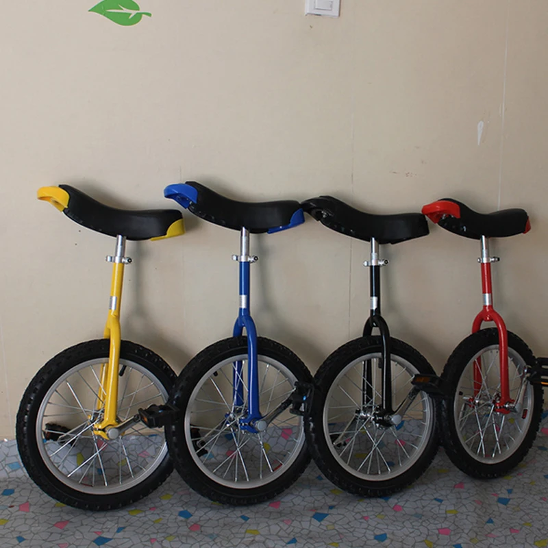 16/18/20/24inch Single wheel Bike Aluminum Rings Wheelbarrow Shoulder Wheel Single Wheel Bicycle one Wheeled bicycle