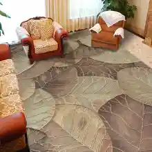 ALITEXTILEBTOC противоскользящие маты Шерсть Ковры размера плюс Современные художественные Цветочные ковры для гостиной абстрактные для спальни дома