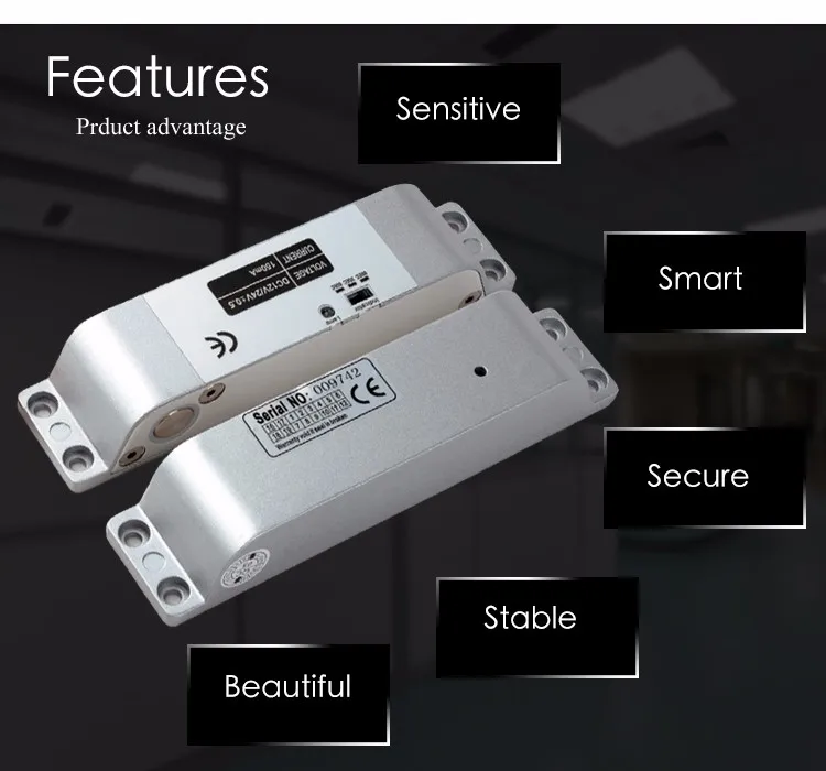 Electric Mortise Lock For Door Access Control System (1)