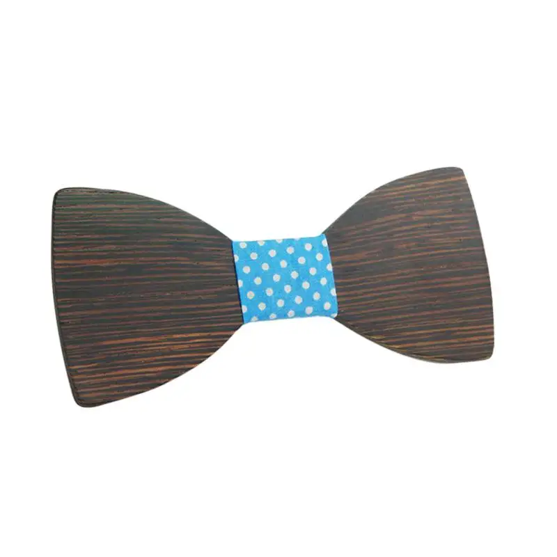 Деревянные Нежные мужские галстуки-бабочки для мальчиков, деревянные вечерние галстуки-бабочки - Цвет: A13