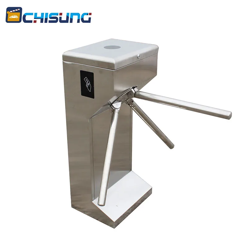 US $658.00 Vertical Factory Price Tripod Turnstile Automatic Electronic Turnstile Has The Auto Drop Arm Function