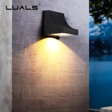 Простой современный настенный светильник высококлассные открытый настенный светильник роскошная вилла Книги по искусству Настенные светильники Водонепроницаемый светодиодный свет двор проход Освещение