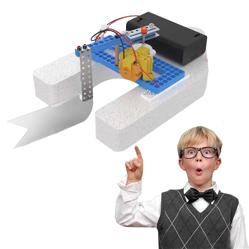 

STEM Blocks Toy School Science Toy DIY Bionic Fish Children Educational Science Toys Kit Learning Education Toys for Children C