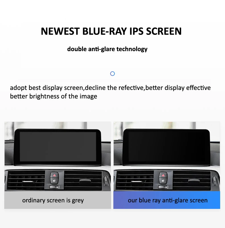 Excellent COIKA Android 8.1 System Car IPS Touch Screen Stereo For BMW F30 F31 F32 F33 F34 F36 2011-2012 CIC GPS Navi BT WIFI 2+32G RAM 4G 9