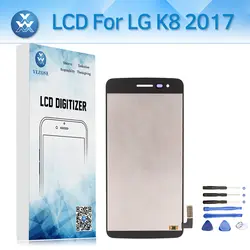 Для LG K8 2017x240 MS210 US215 ЖК Дисплей Сенсорный экран Стекло дигитайзер сборки 5 "Pantalla Замена ЖК-телефон инструменты