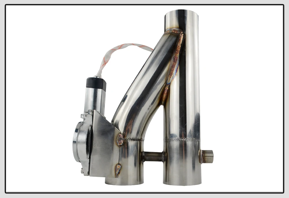 Recorte e Cut-out Dual-válvula de Controle Remoto sem Fio Wlr-aço Inoxidável Universal 3 Downpipe Escape Elétrico 304 2.5 8 WLR-Aço Inoxidável Universal 304 2.5