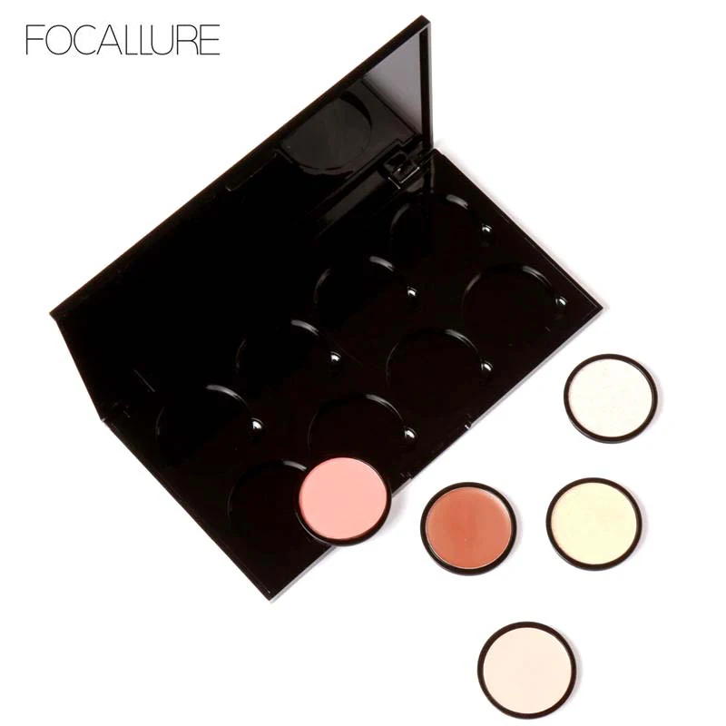 Buy Focallure New Brand 8 Grids DIY Make Up Palette for Women Concealer Blusher