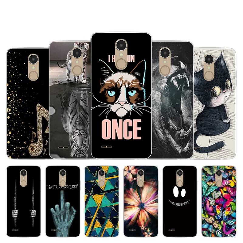 Cover for LG K8 2017 EU Version Case Marabou Design Silicone Soft Tpu Shell Lg Back Fundas X240 Capa | Мобильные телефоны и